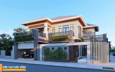 BIỆT THỰ HIỆN ĐẠI TRẢNG BÀNG TÂY NINH